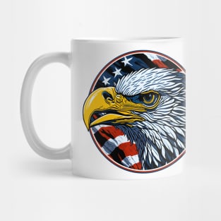 American Eagle , stars and stripes Mug